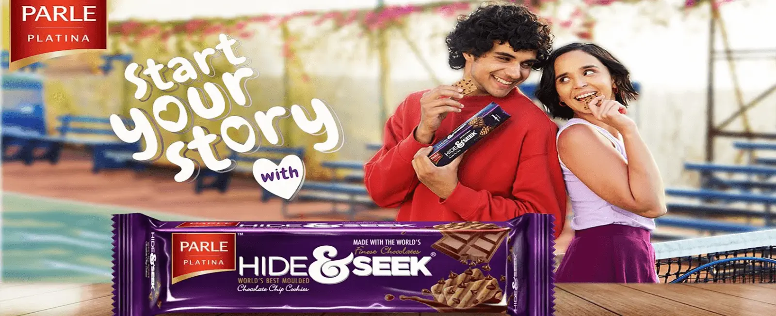 Parle Platina Hide & Seek Chocolate Chips & Coffee - 121 Gm