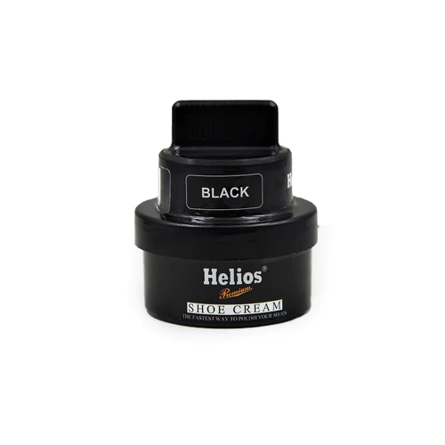 Helios Shoe Cream Black-60gm