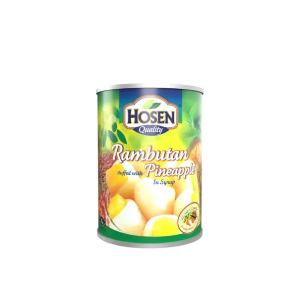 Hosen Rambutan stuffed with Pineapple 565gm